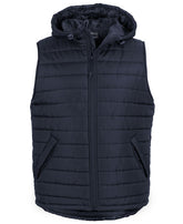 JB's  HOODED PUFFER VEST -  3AHV